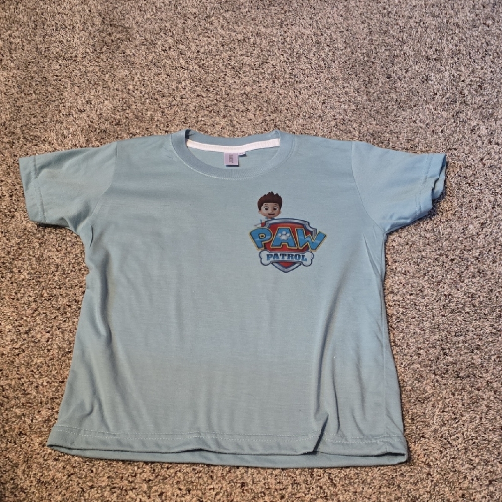 Paw Patrol Blue Short Sleeve Tee for Casual Comfort